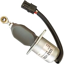 その他 shel ZeeKee 3919422 12V Fuel Shutoff Solenoid Valve Stop Solenoid
